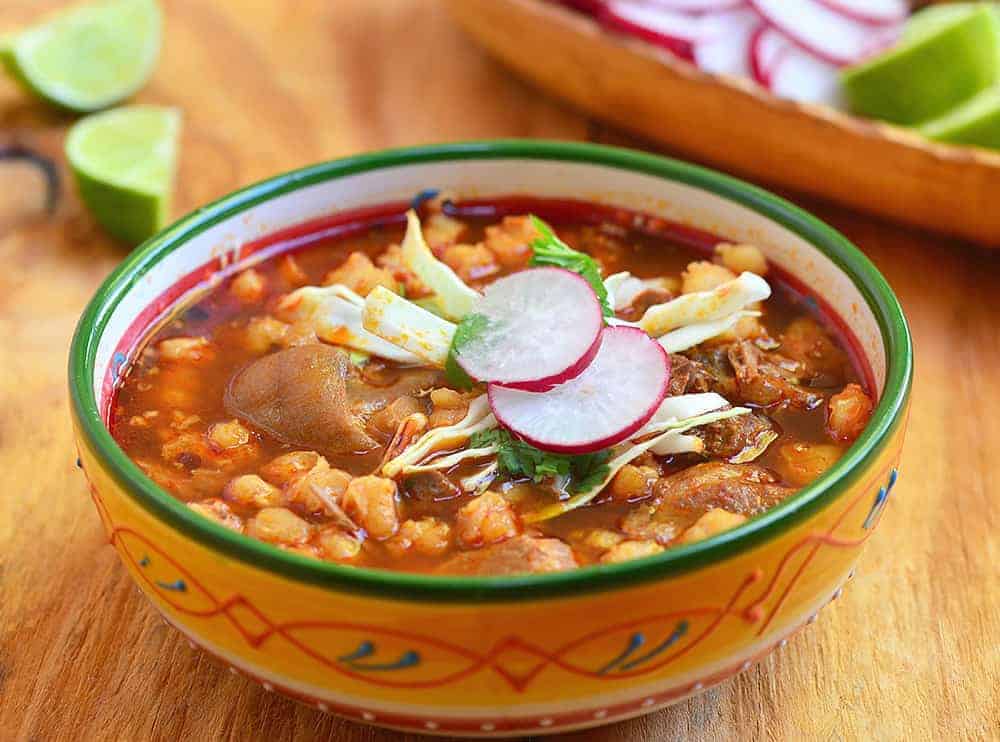 what is pozole rojo