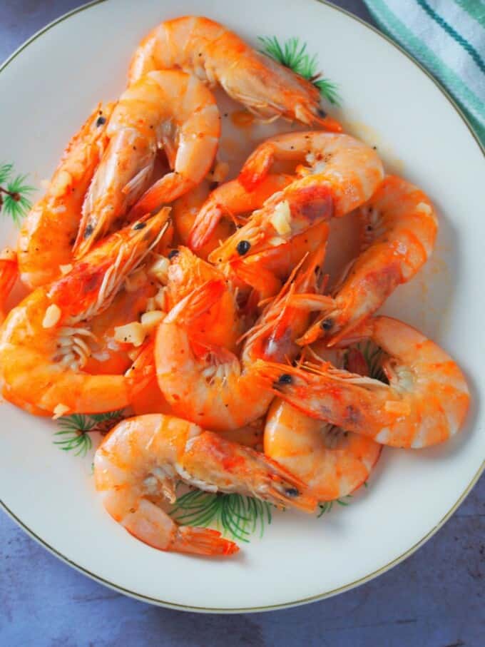 Halabos na Hipon (Garlic Butter Shrimp) Kawaling Pinoy