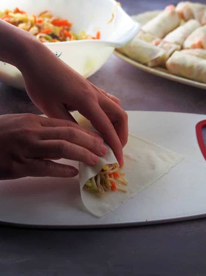 rolling lumpiang prito