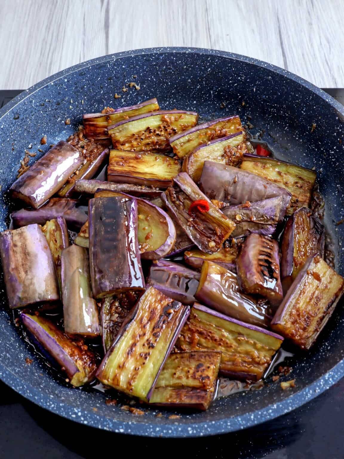 Adobong Talong (Eggplant Adobo) Kawaling Pinoy