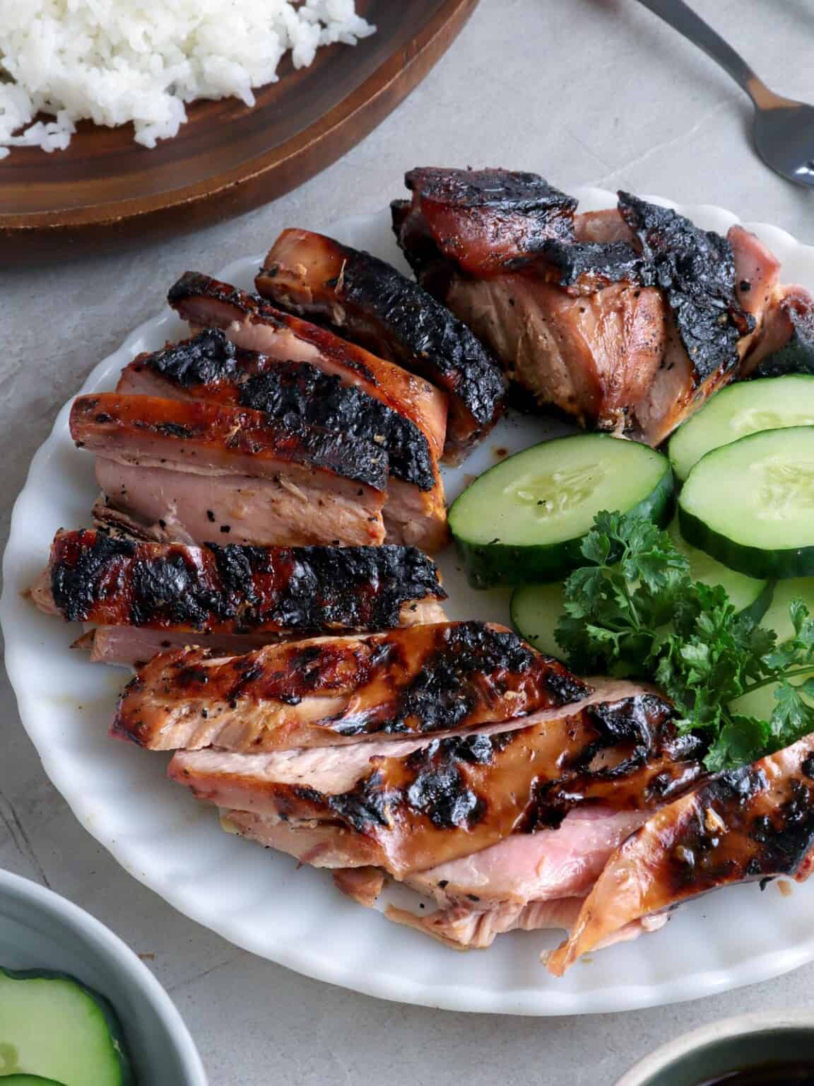 Grilled Tuna Belly (Inihaw na Tiyan ng Tuna) Kawaling Pinoy