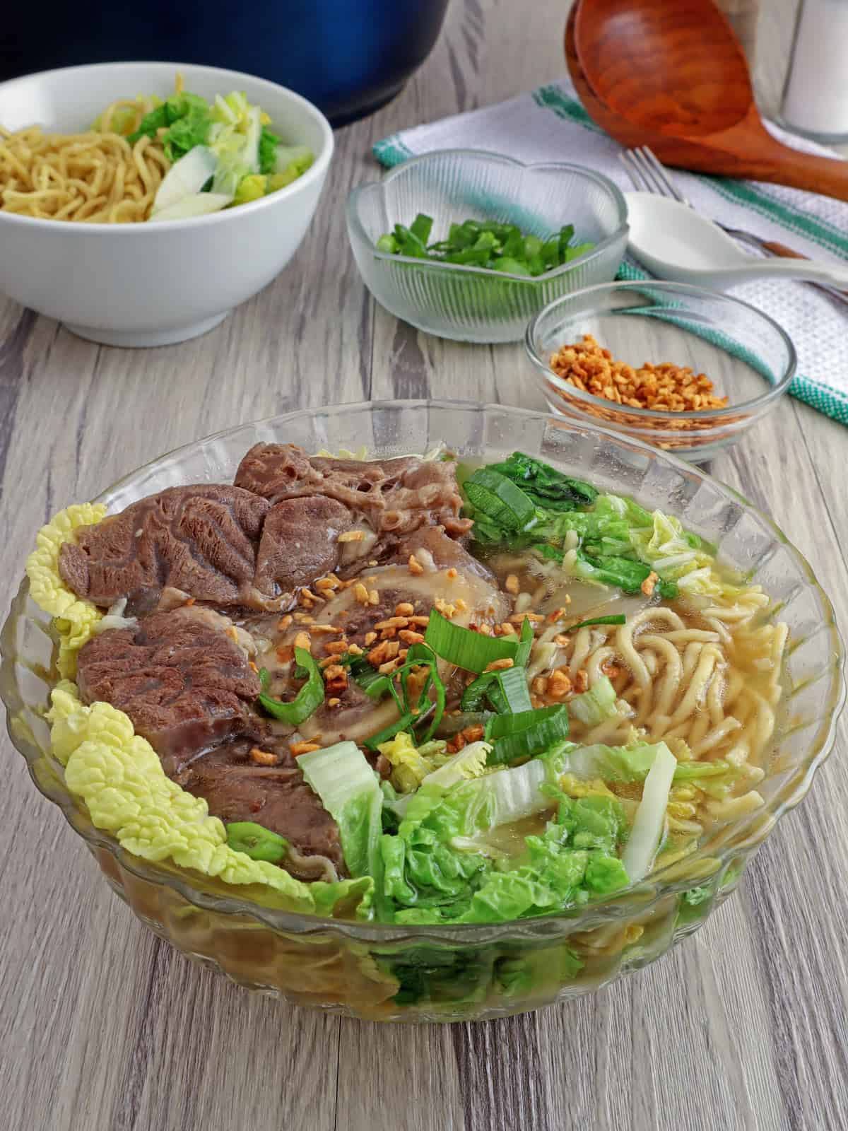 Bulalo Mami in a bowl