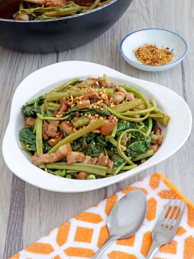 Adobong Kangkong - Kawaling Pinoy