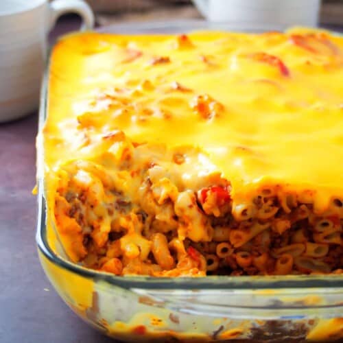 Filpino-style Baked Macaroni with Cheese Topping - Kawaling Pinoy