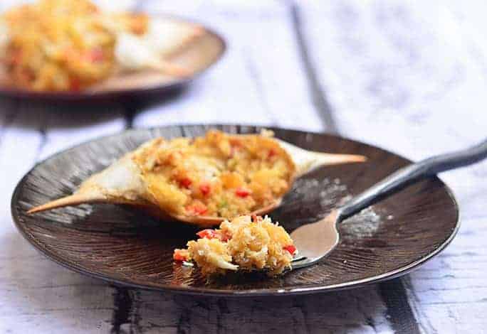 Rellenong Alimango makes a delicious, show-stopping appetizer for a party