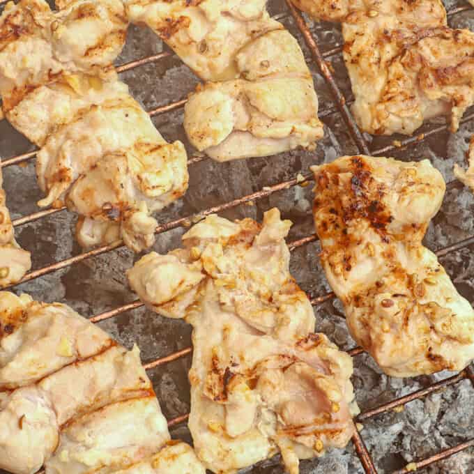 grilling chicken boneless chicken thighs