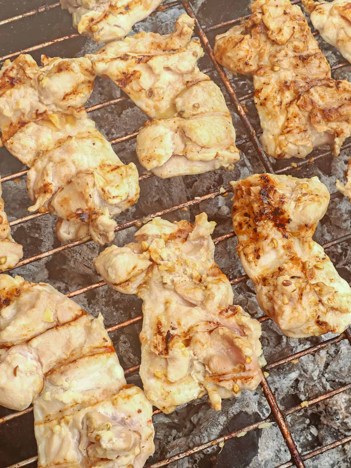 grilling chicken boneless chicken thighs