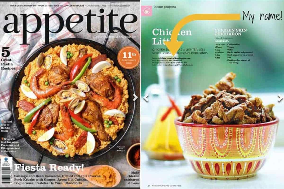 appetite magazine feature.