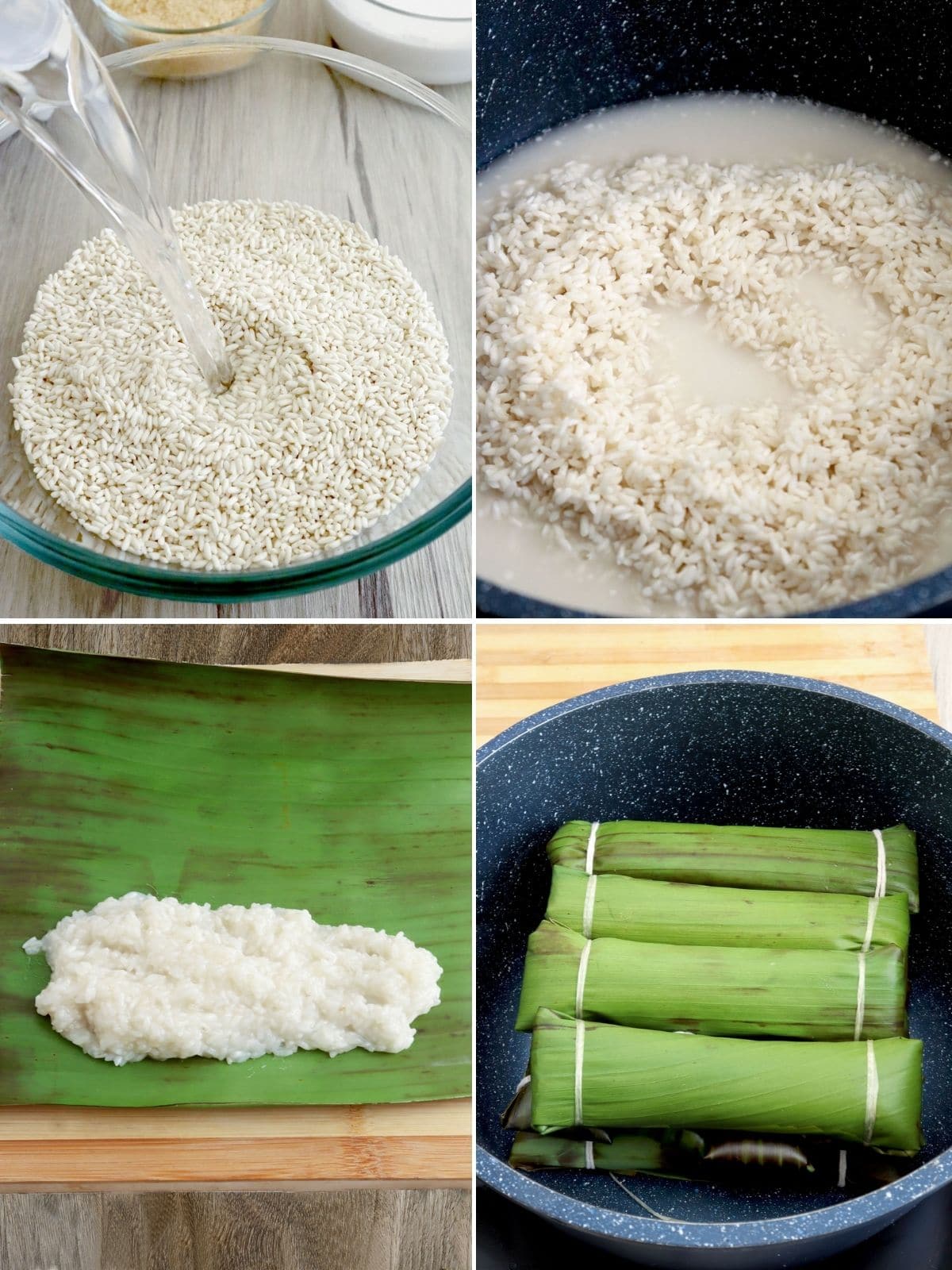 making suman in a pot