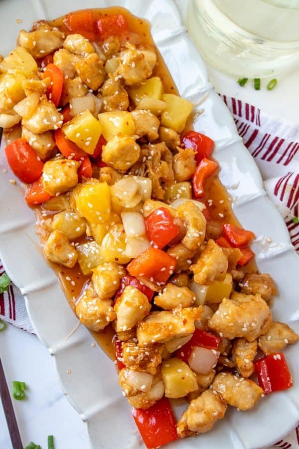 Panda Express Sweet Fire Chicken Copycat - Kawaling Pinoy
