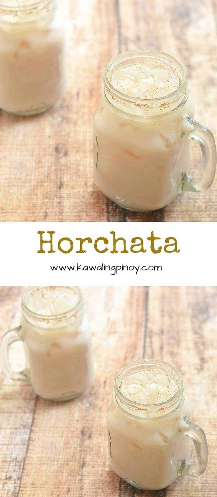 Made with ground rice, sweetened milk and cinnamon, Horchata is a type of Mexican agua fresca that's refreshing as it is delicious.