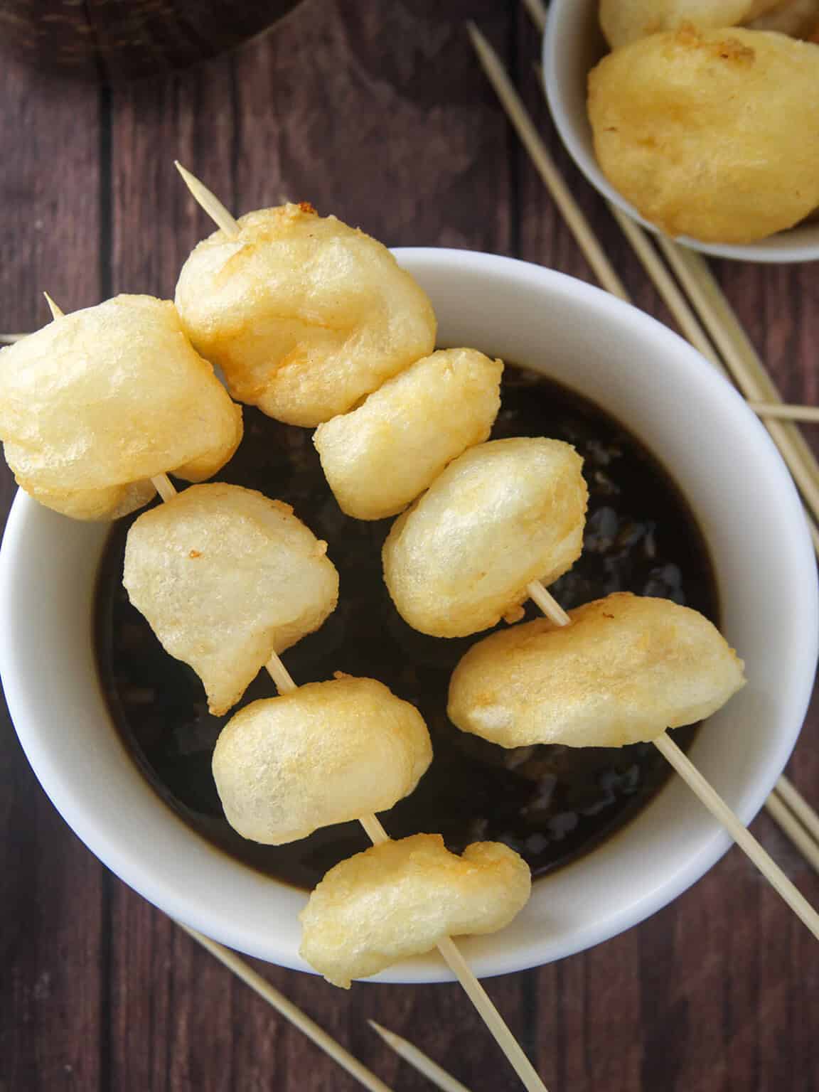 Homemade Fish Balls with Spicy Fish Ball Sauce - Kawaling Pinoy