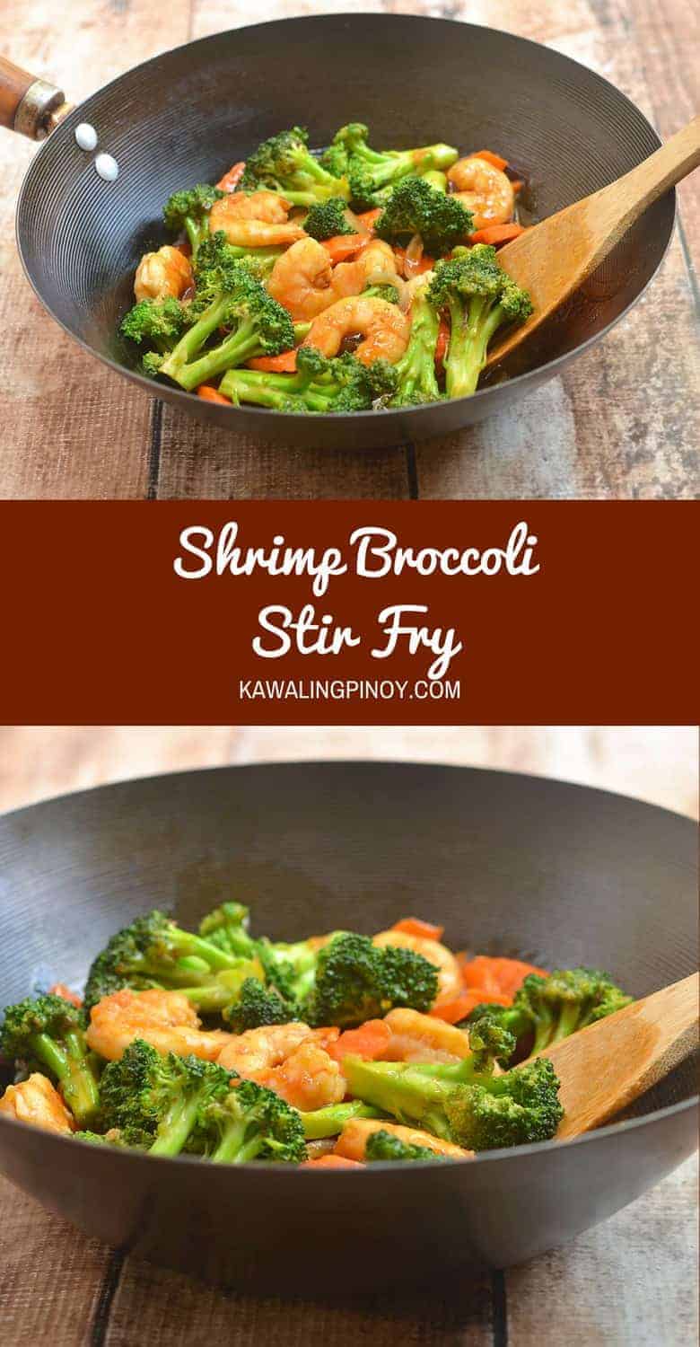 Shrimp Broccoli Stir Fry - Kawaling Pinoy