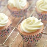 Pink Velvet Cupcakes