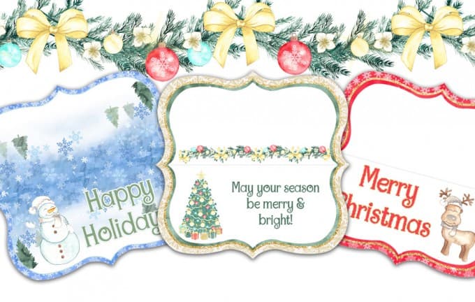 These festive Christmas toppers are great for the holiday season.