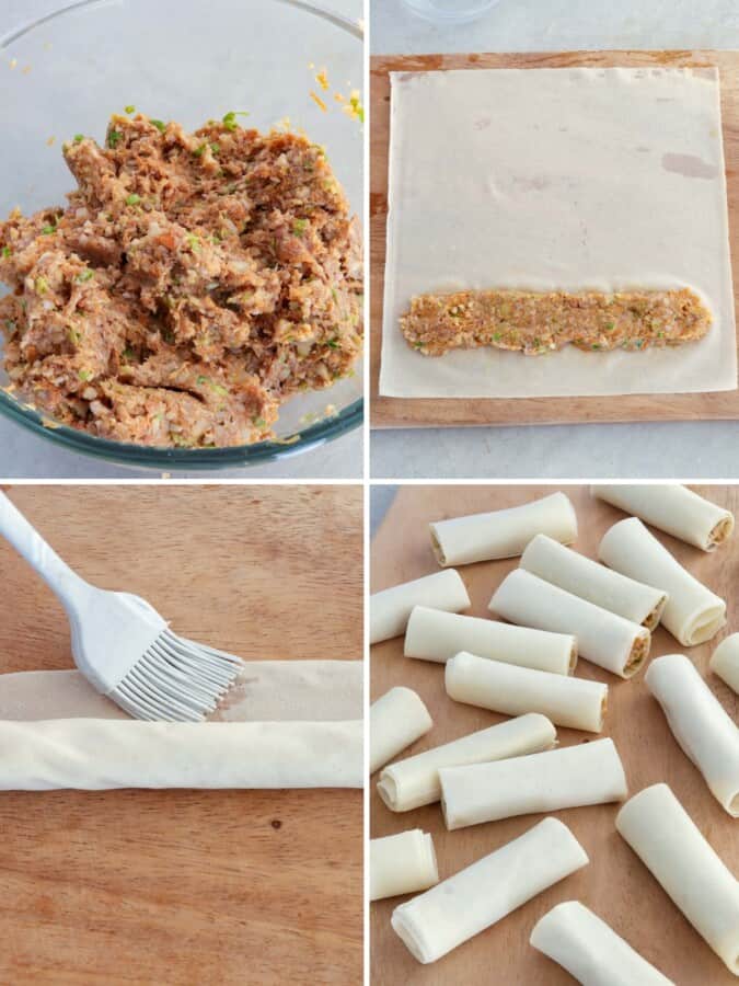 Lumpiang Shanghai (Filipino Spring Rolls) Kawaling Pinoy