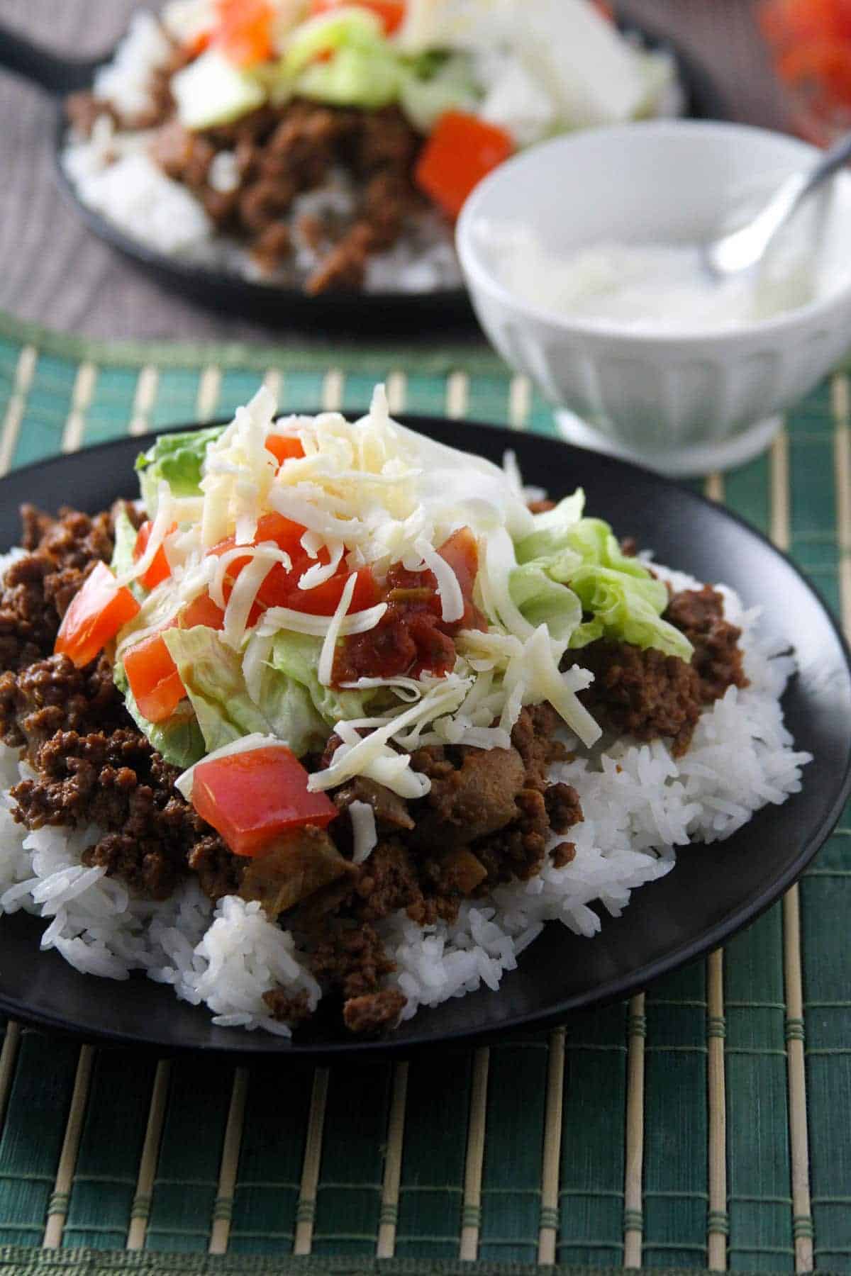 Okinawan Taco Rice