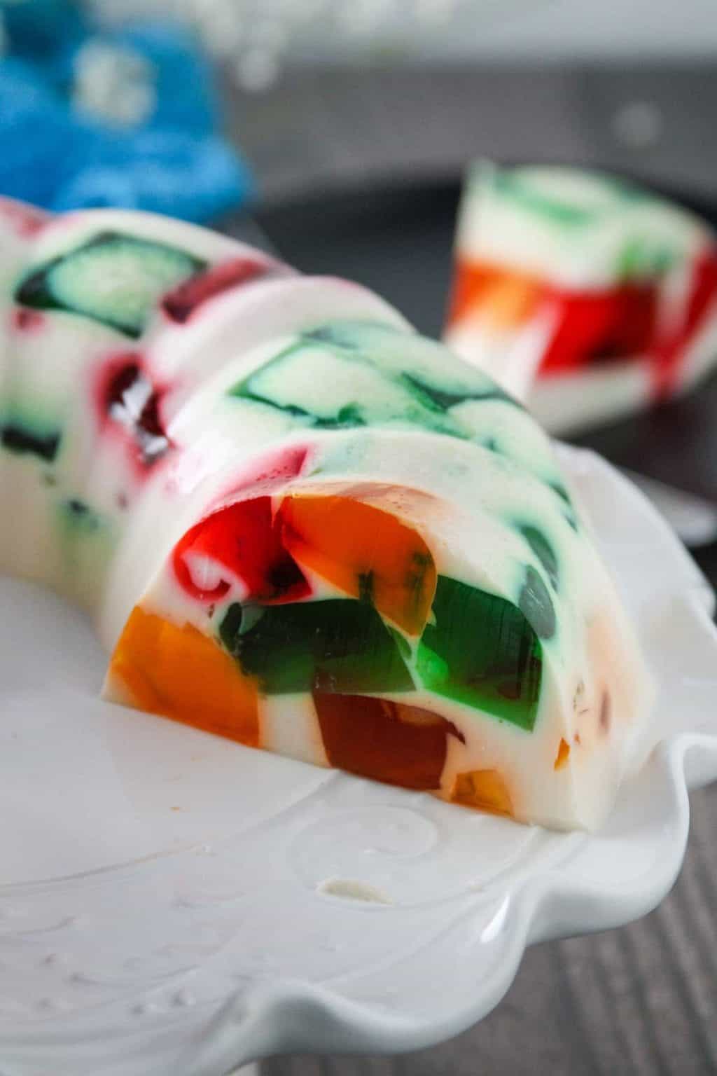 Cathedral Window Gelatin (Broken Glass Jello) Kawaling Pinoy