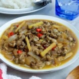 Adobong Talaba in a serving bowl