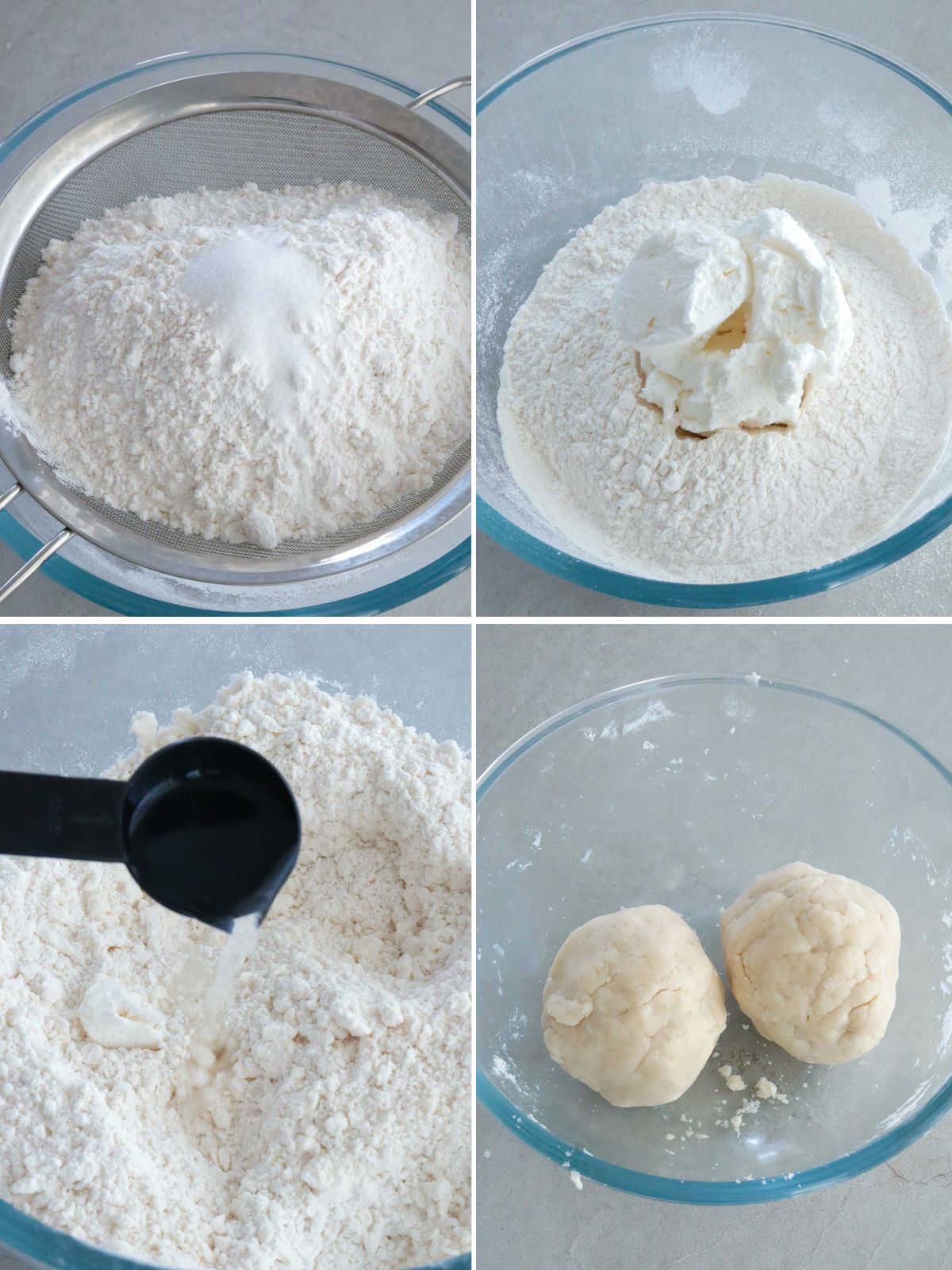 making the pie crust