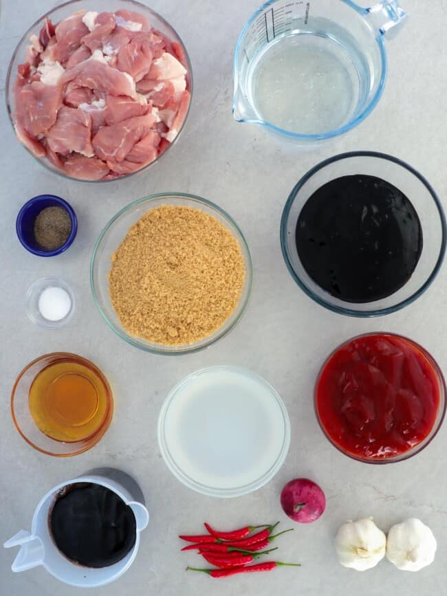 Filipino Pork Barbecue on a Stick - Kawaling Pinoy