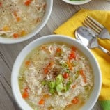 Homemade Chicken Rice Congee - Kawaling Pinoy