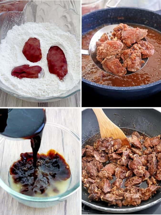 Crispy Chicken Livers a la Bistek Kawaling Pinoy