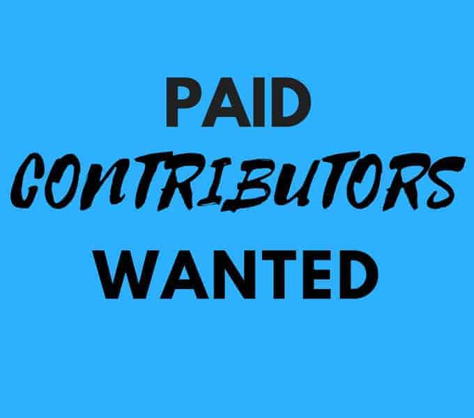 paid contributors wanted