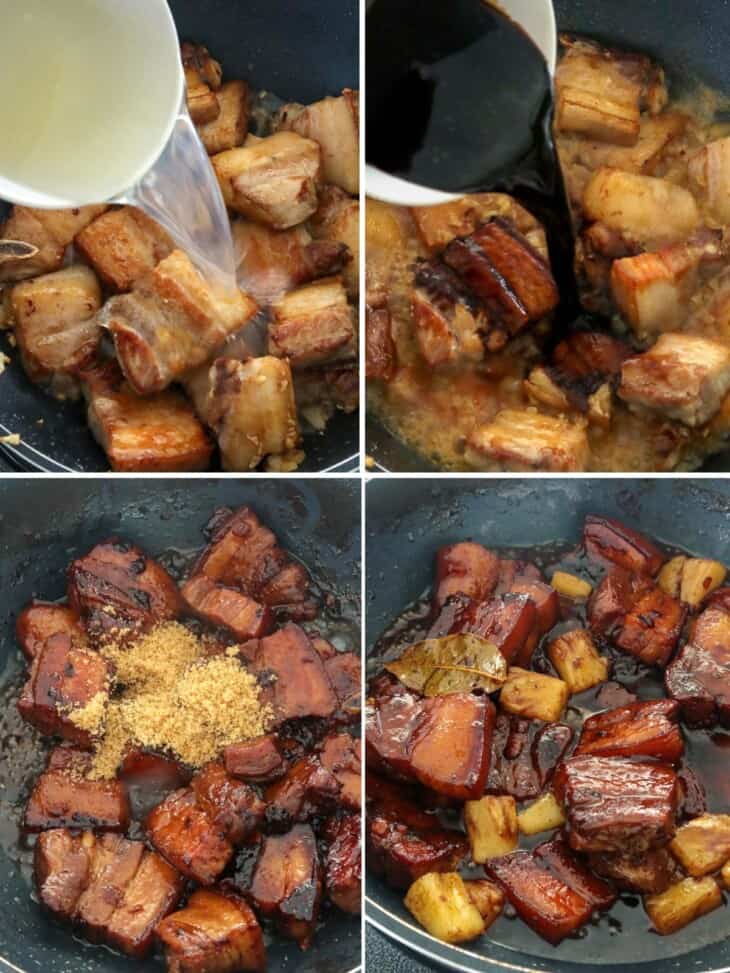 Easy Pork Hamonado with Pork Belly Kawaling Pinoy