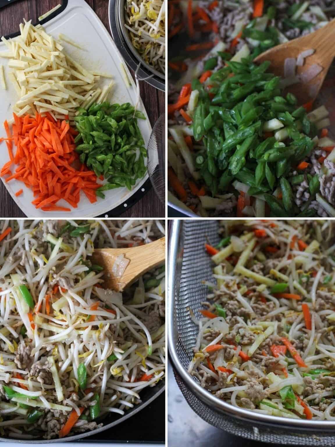 Lumpiang Prito with Pork Kawaling Pinoy