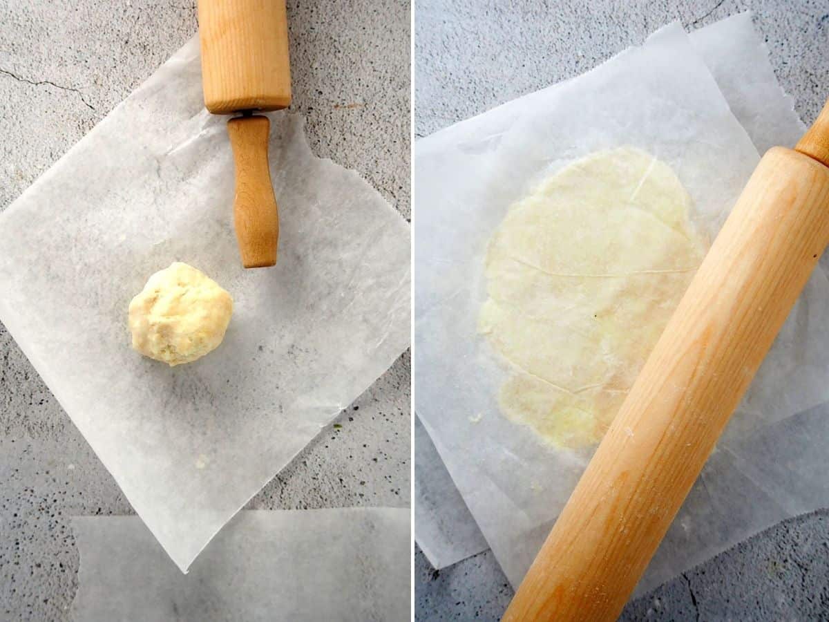 rolling pie crust