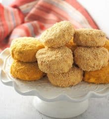 silvanas on a white platter