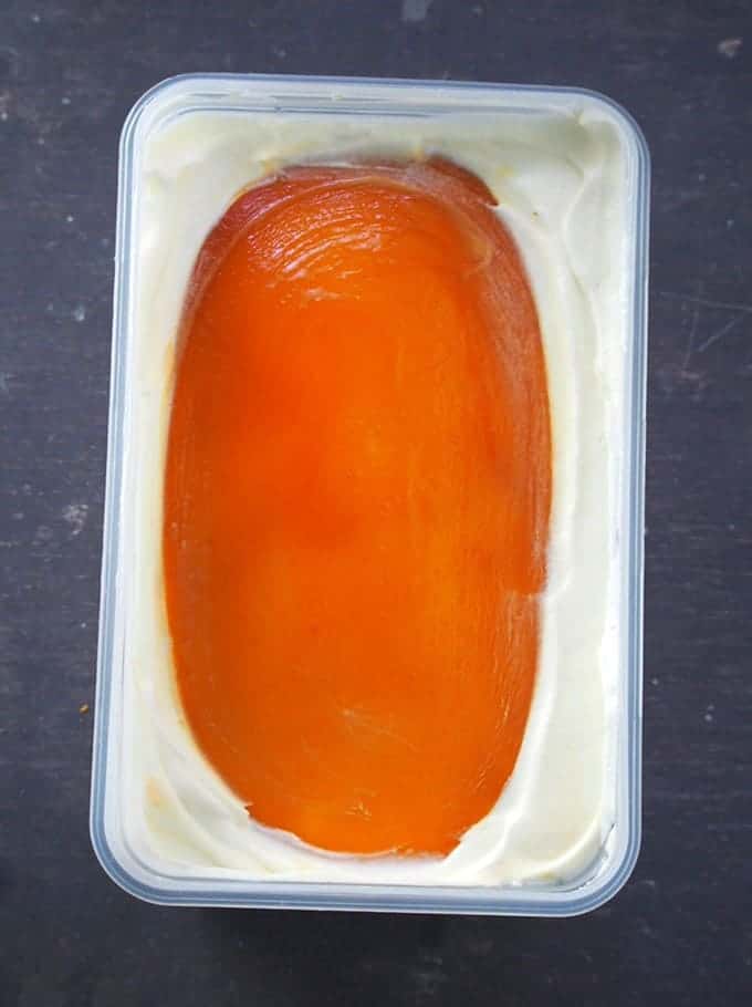 top view of graham de leche