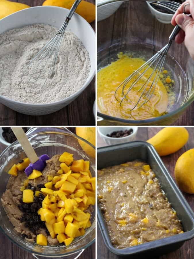 Homemade Mango Bread Loaf with Raisins Kawaling Pinoy