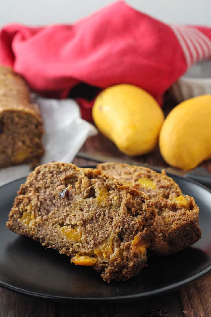 Homemade Mango Bread Loaf with Raisins Kawaling Pinoy