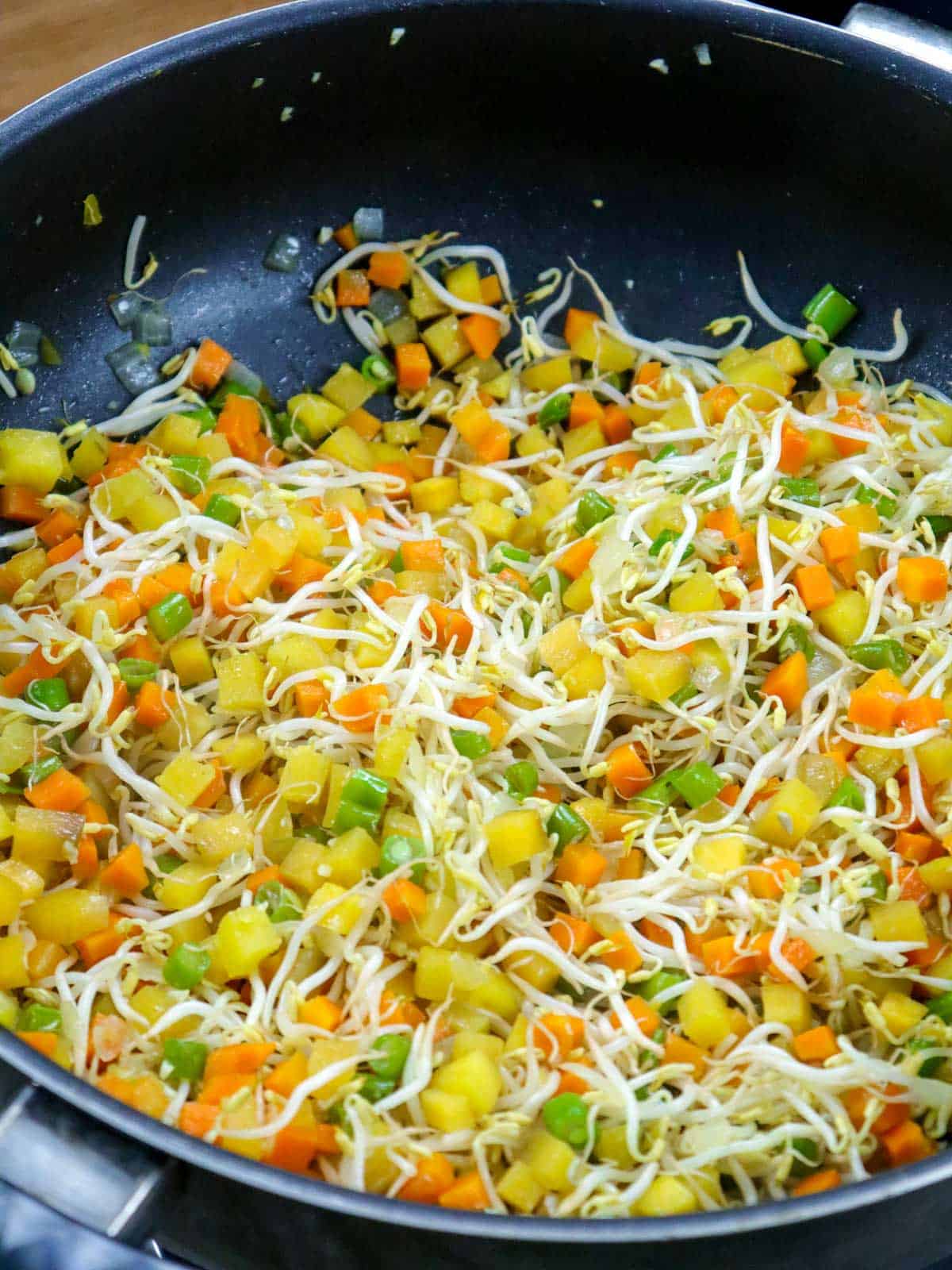 vegetable filling for lumpiang sariwa