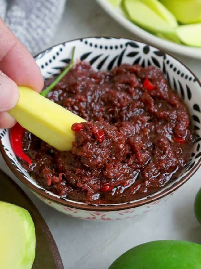 Ginisang Bagoong (Sauteed Shrimp Paste) VIBEANT
