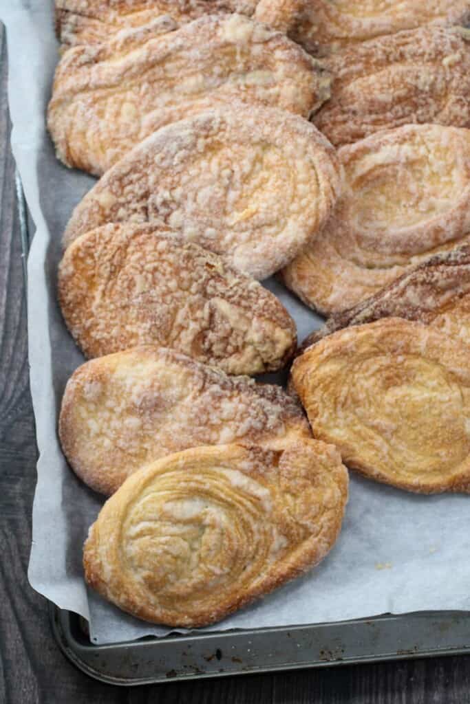 Otap cookies on a baking sheet