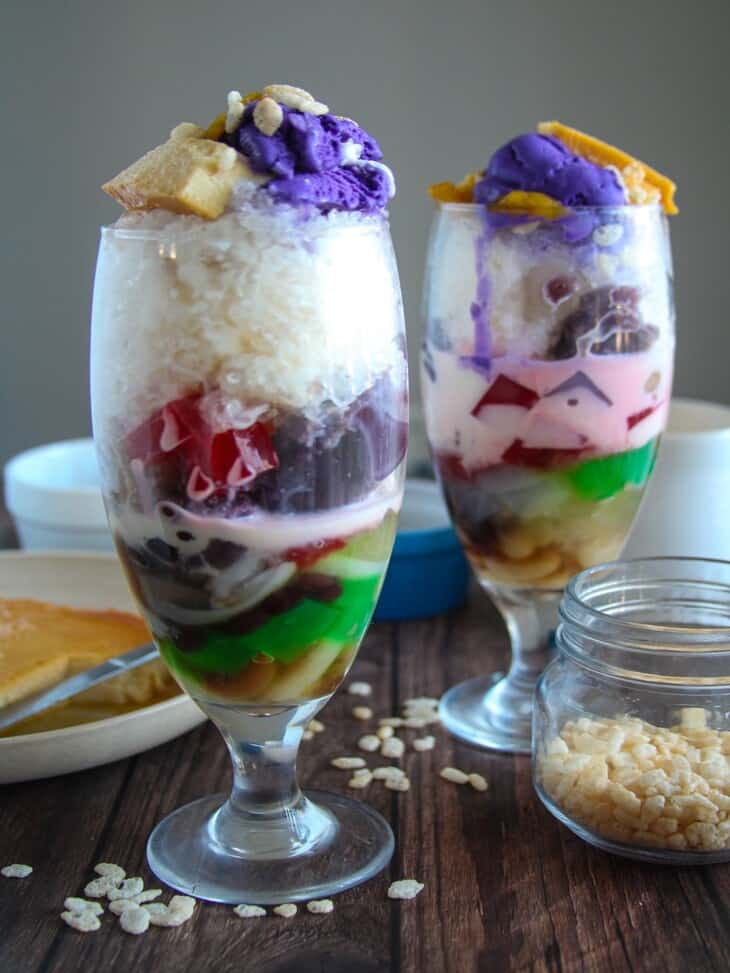 Halo-Halo (Filipino Shaved Ice Dessert) - Kawaling Pinoy