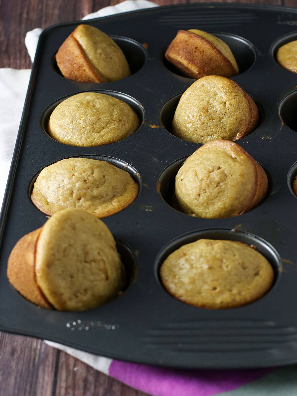 baked kababayan in a muffin tin