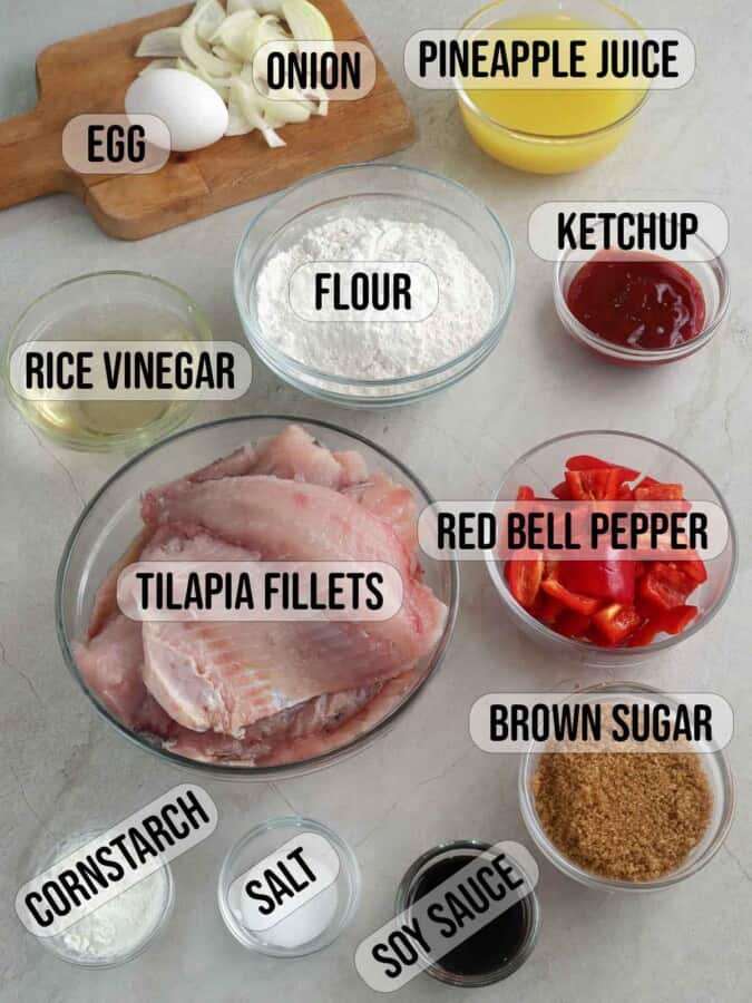 Sweet and Sour Fish Kawaling Pinoy