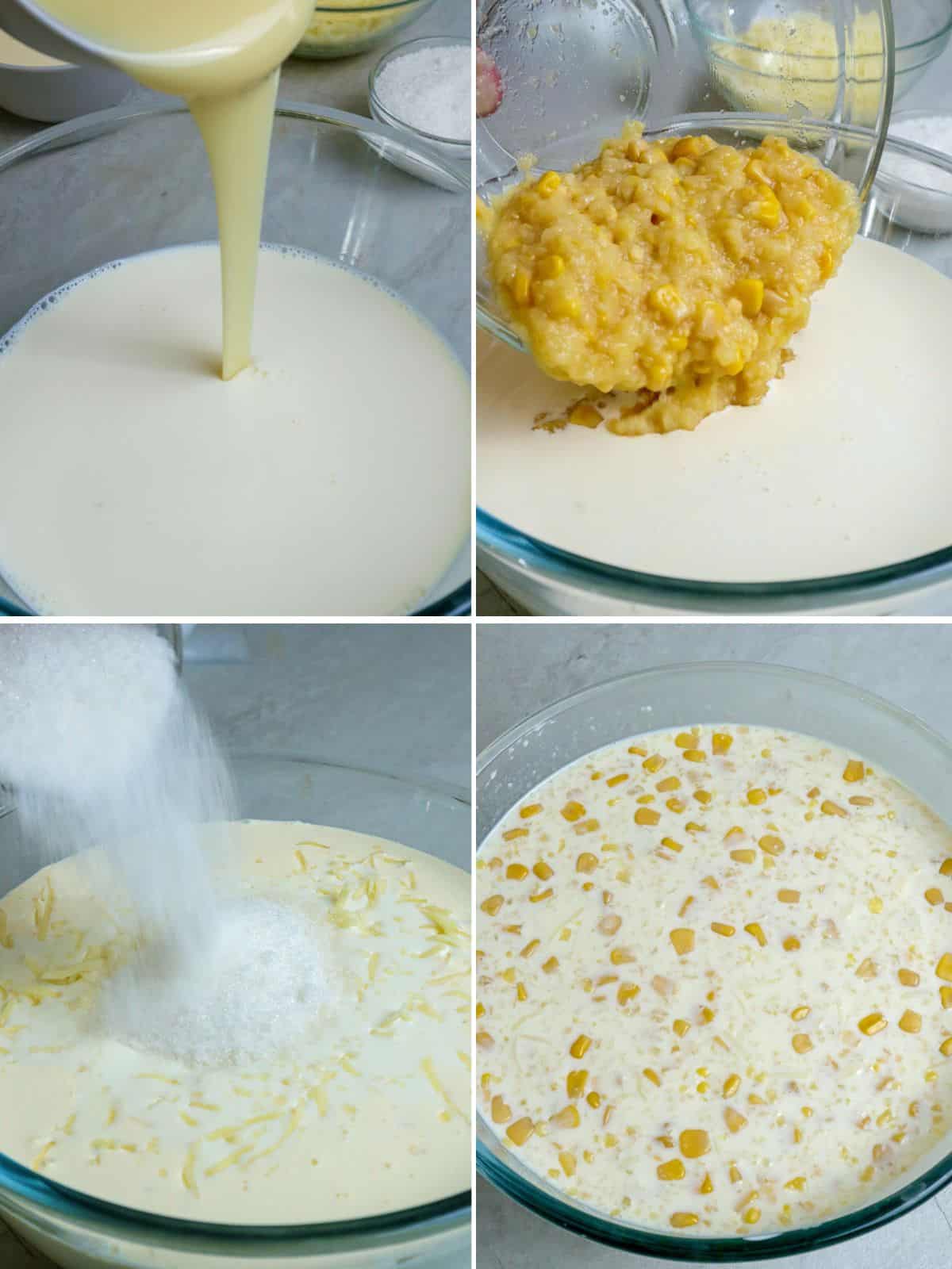 making mais con queso ice candy.